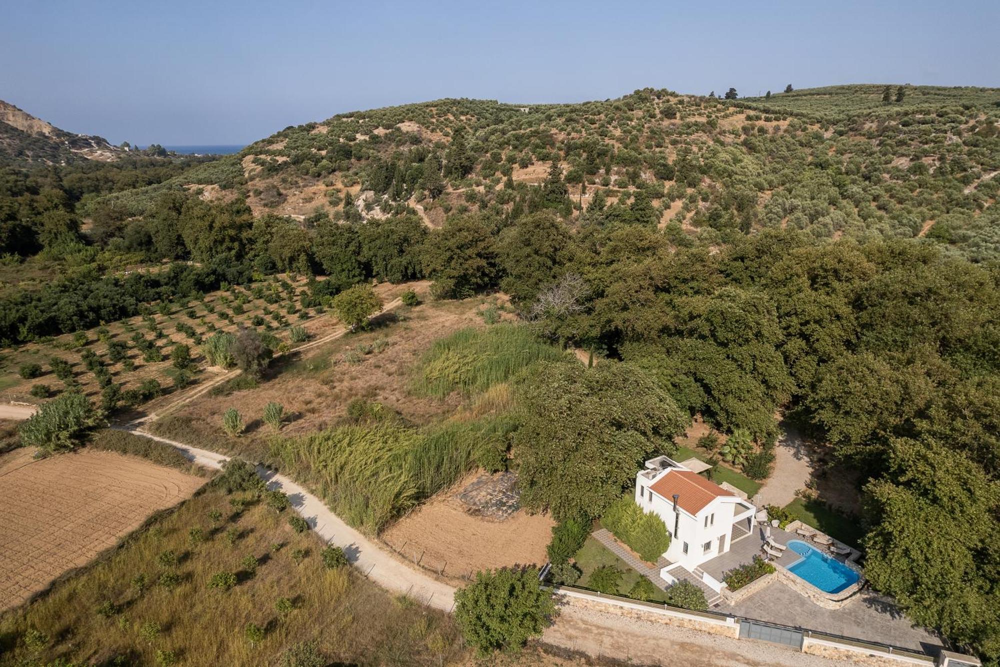 Villa Nature, Heated Pool Kalyves Zewnętrze zdjęcie