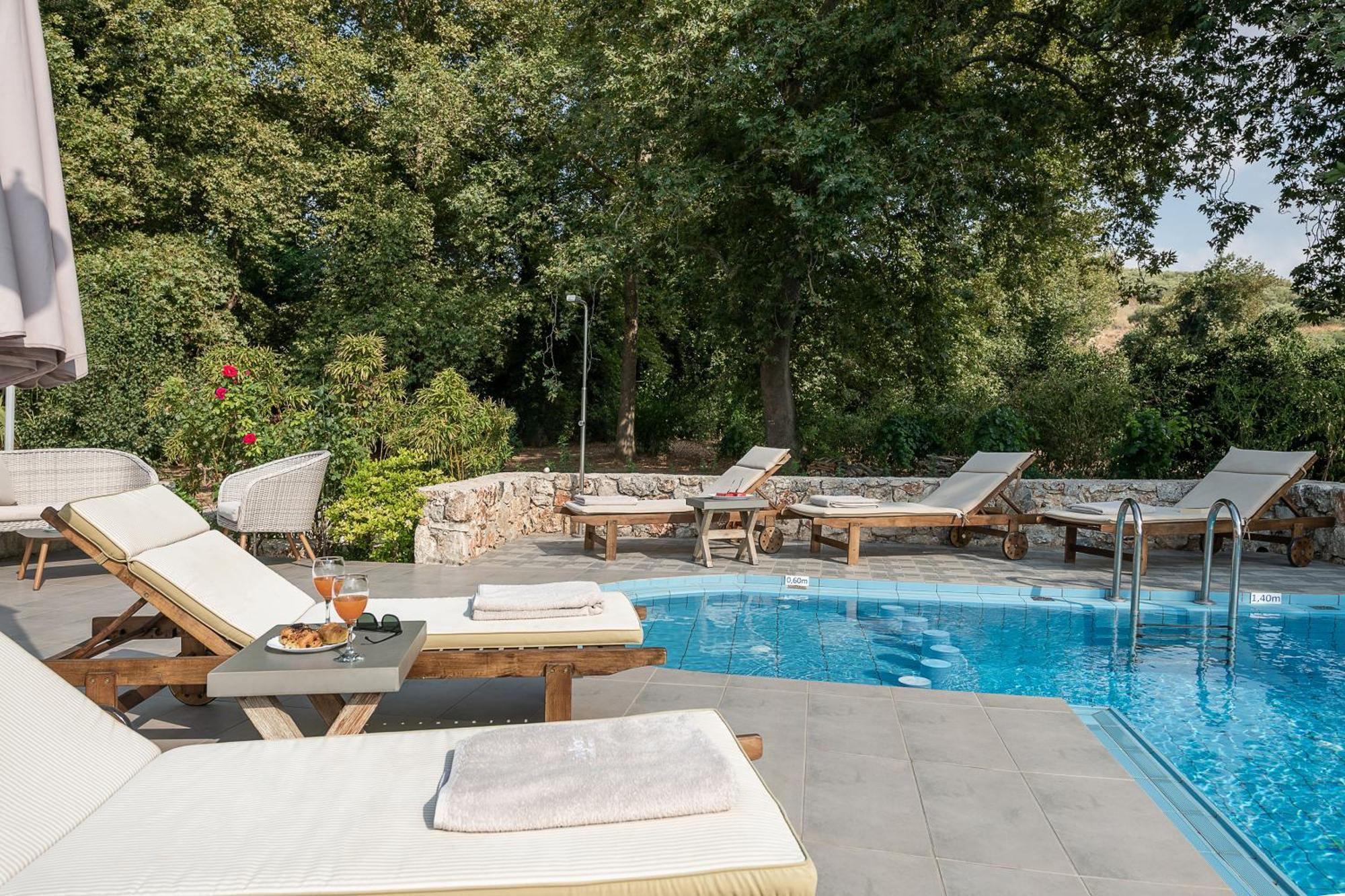 Villa Nature, Heated Pool Kalyves Zewnętrze zdjęcie