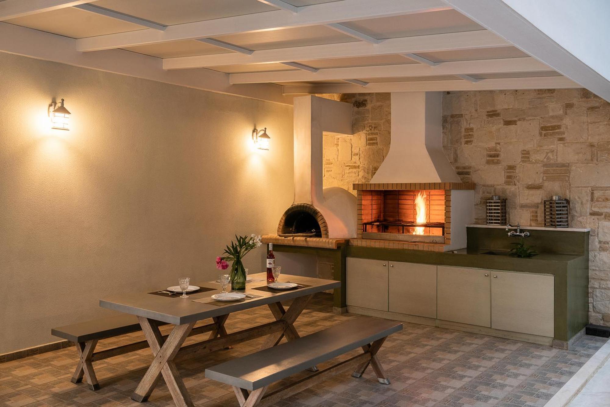 Villa Nature, Heated Pool Kalyves Zewnętrze zdjęcie