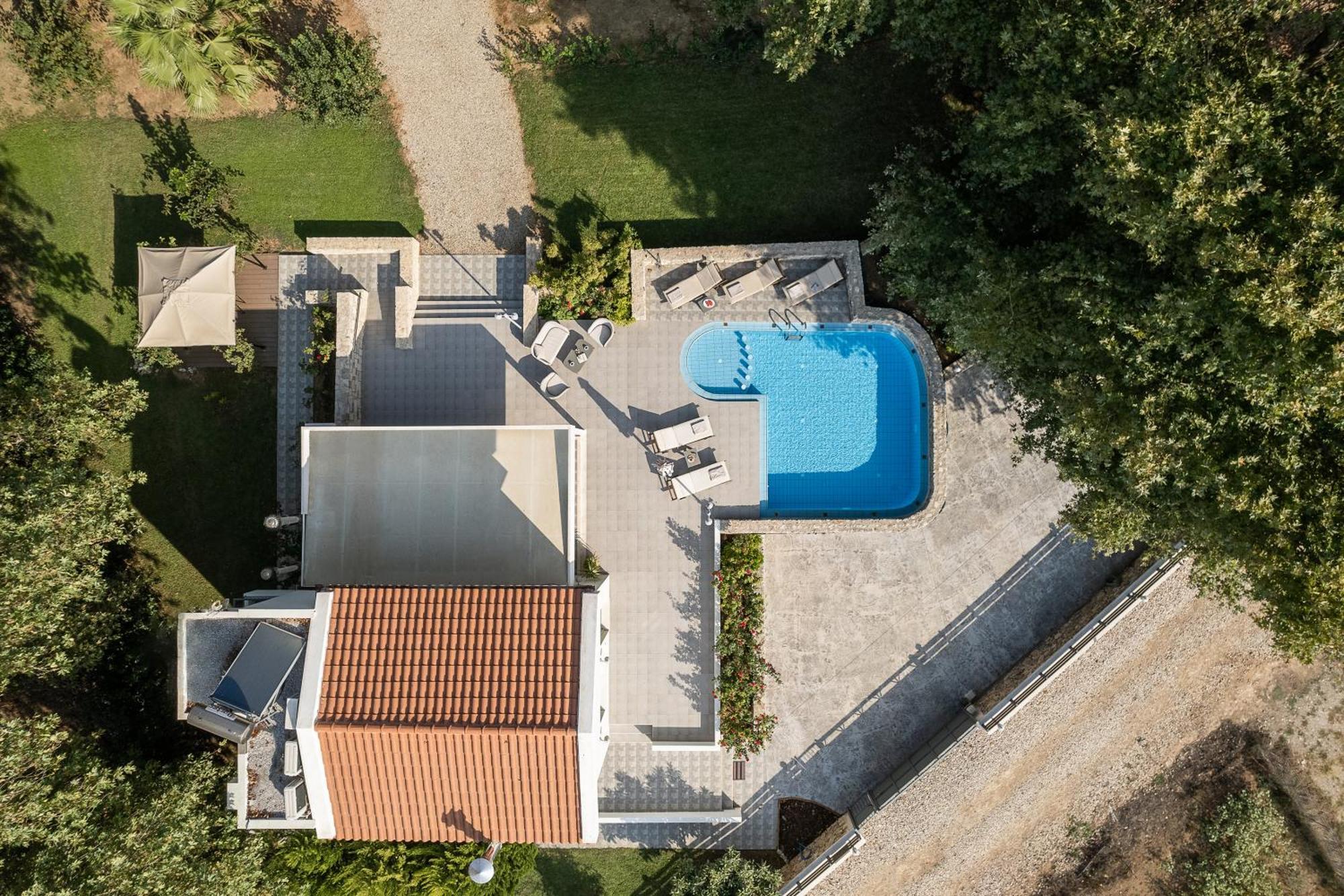 Villa Nature, Heated Pool Kalyves Zewnętrze zdjęcie