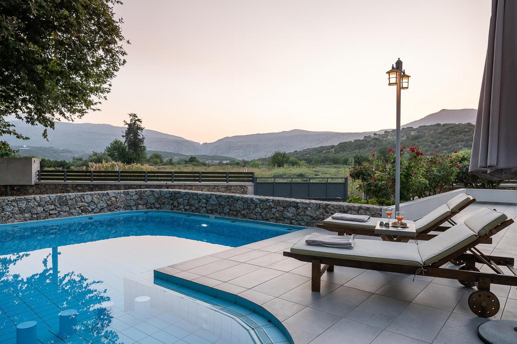 Villa Nature, Heated Pool Kalyves Zewnętrze zdjęcie