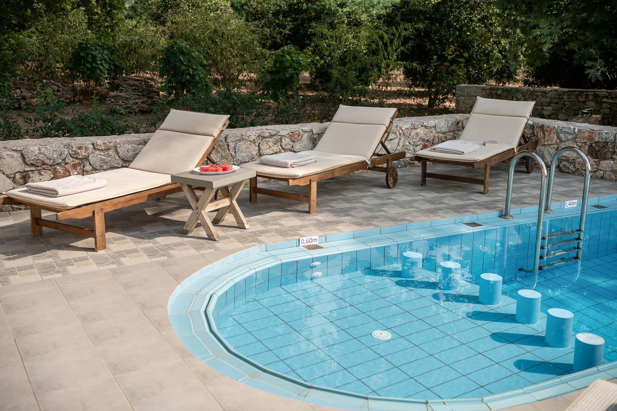 Villa Nature, Heated Pool Kalyves Zewnętrze zdjęcie